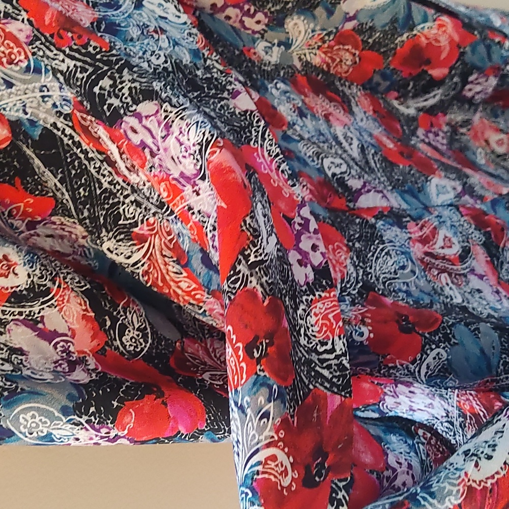 The Kooples Wrap Dress Size 0 Silk - Picture 7 of 13